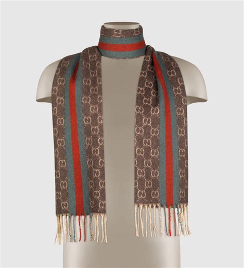 cashmere gucci scarf mens|Gucci cashmere shawl.